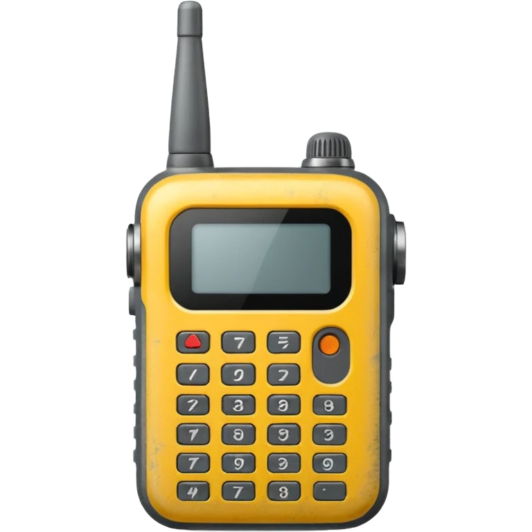Walkie talk emoji
