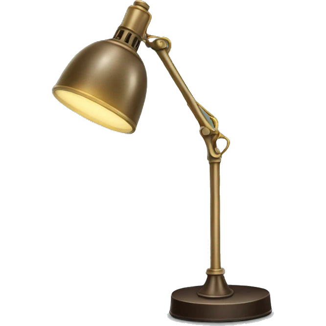 desk lamp emoji