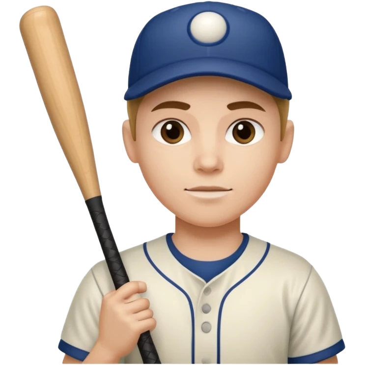 Baseball bat carrying baseball bat emoji