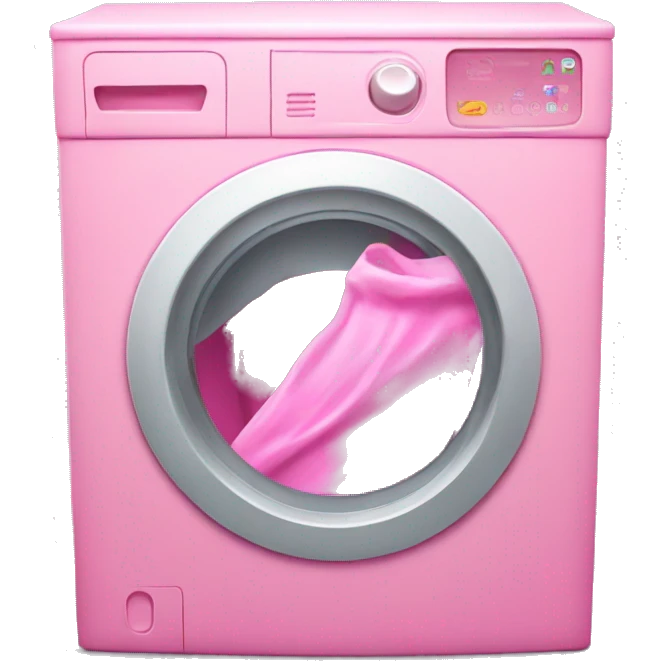 Pink laundry detergent emoji
