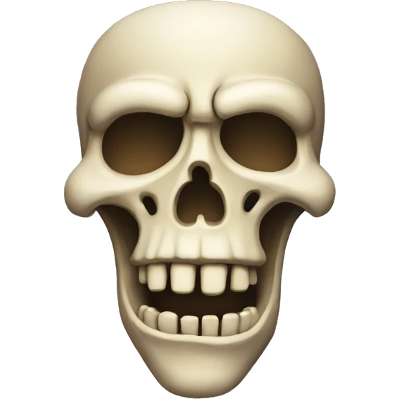 woozy skull emoji