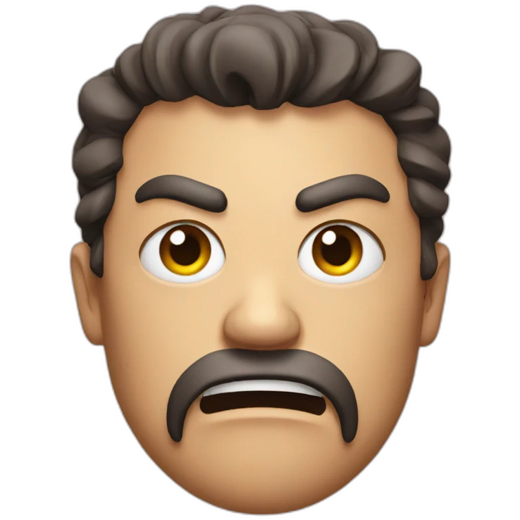 Angry emoji