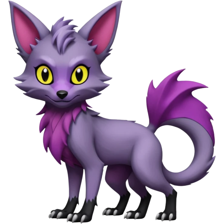 Cynder-Sergal-Lykoi-Pokémon-Fakémon-creature-hybrid emoji