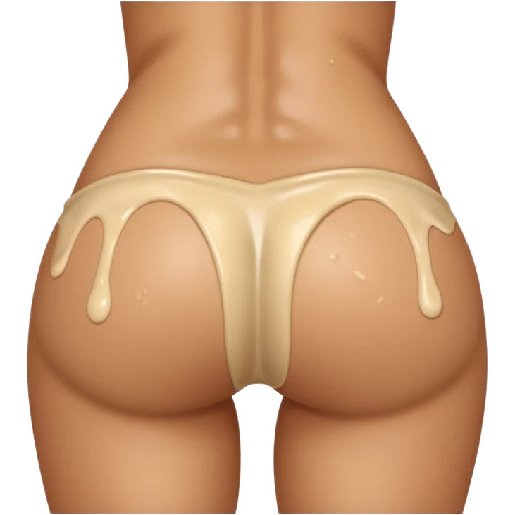 Big butt and cummy emoji
