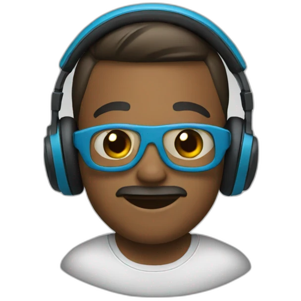 wearing headphones emoji