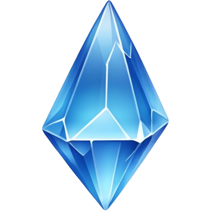 A white tick in a blue shard emoji