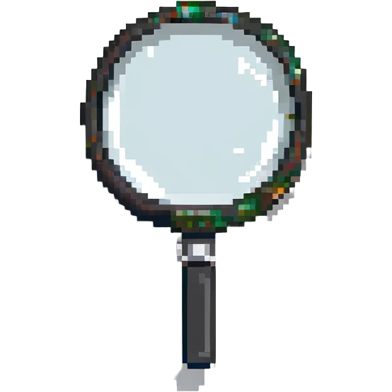 magnifying glass emoji