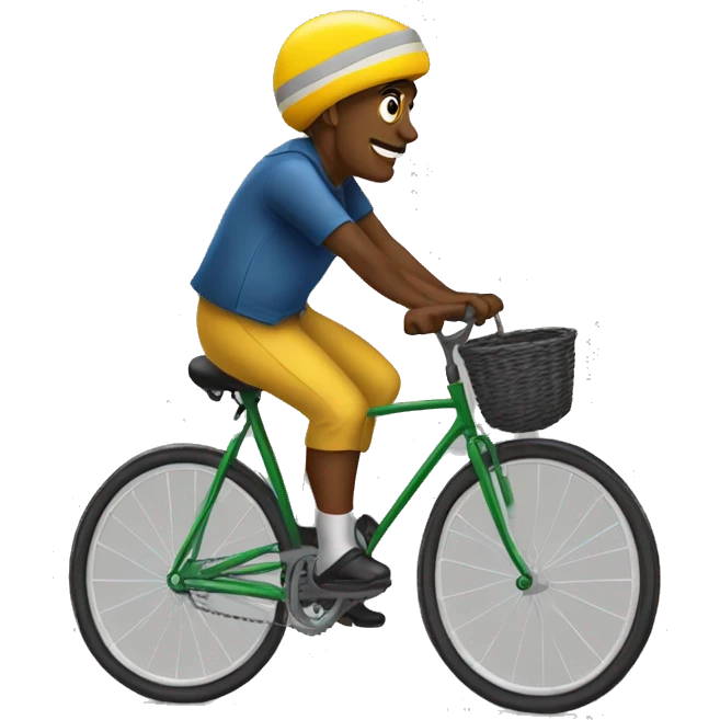 sassou sur vélo emoji
