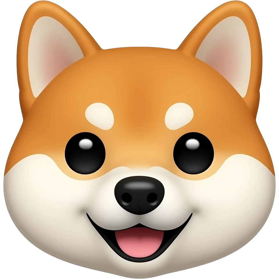 Shiba Inu face emoji