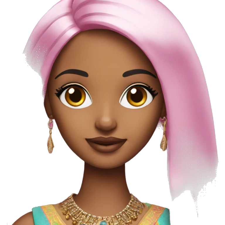 indian barbie doll emoji