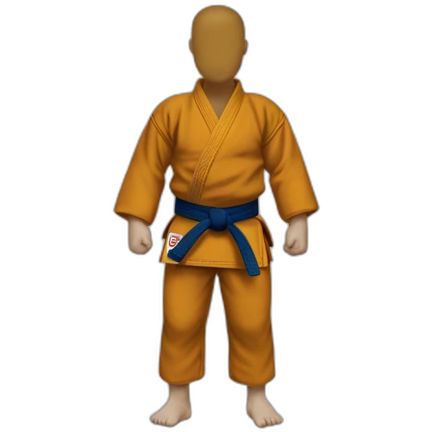 Judo ceinture marron emoji