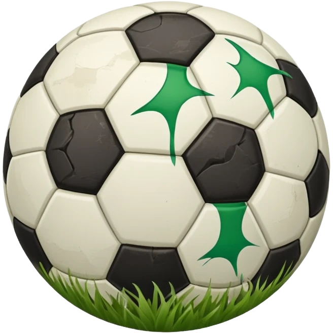 BALON DE FUTBOL TRISTE emoji