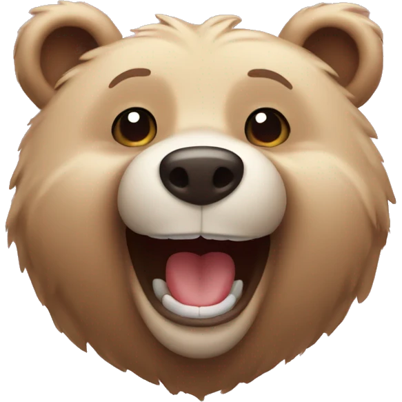 happy bear emoji