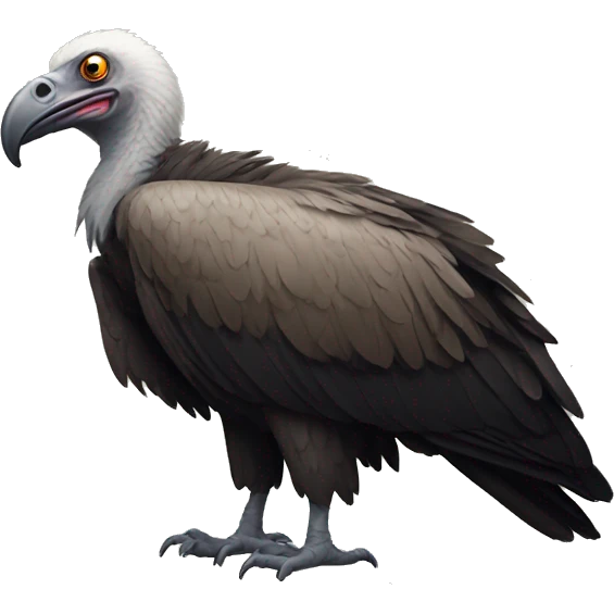 a vulture emoji