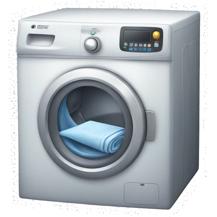 Washing machine holding a knife emoji