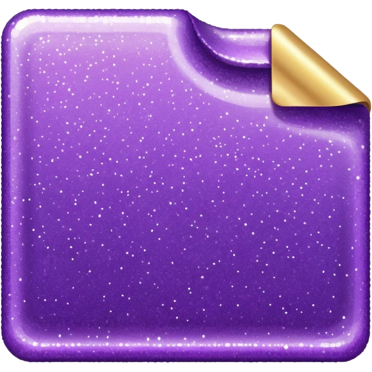 glitter documento nacional purple mark emoji