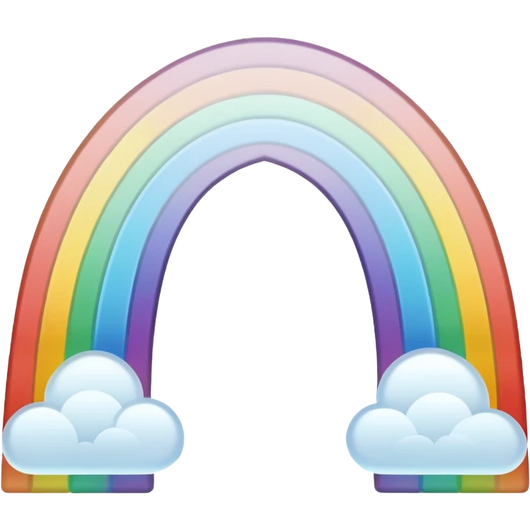 grey rainbow emoji