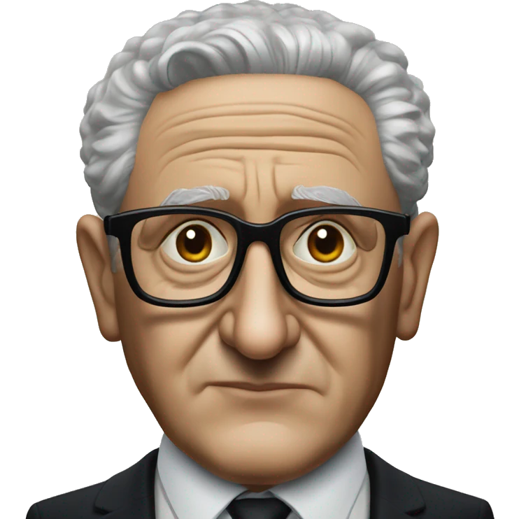 photorealistic Henry Kissinger  emoji