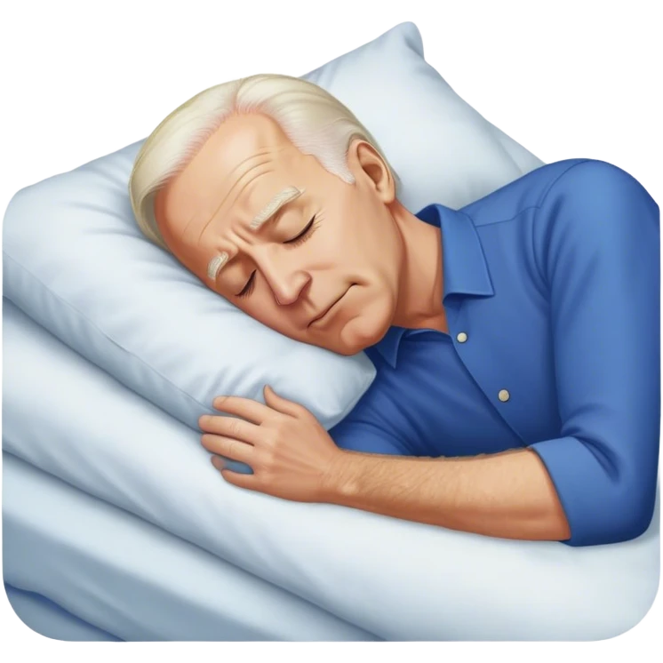 Joe Biden sleeping emoji