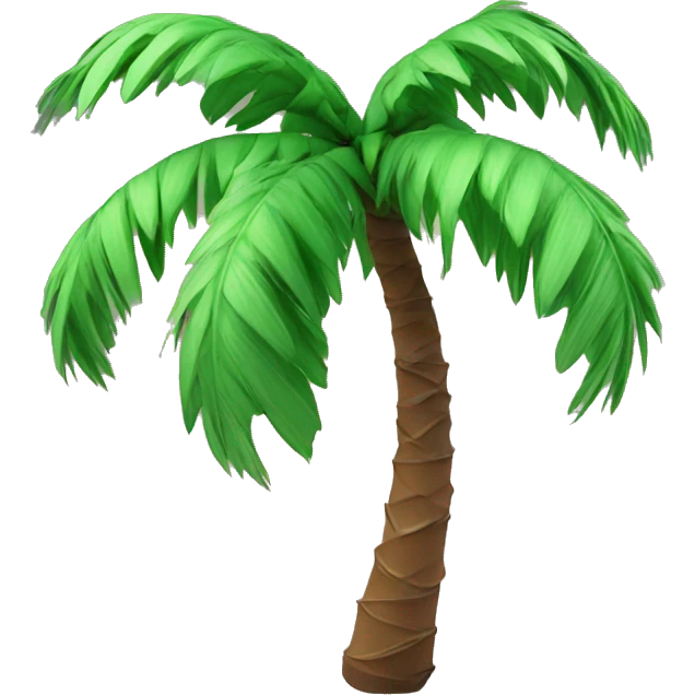 palm tree 3d emoji