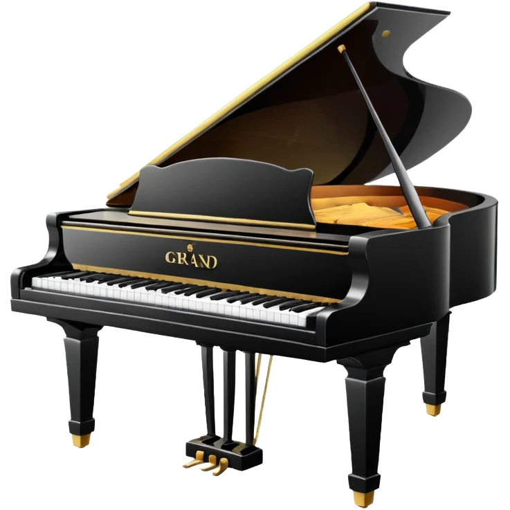 piano with white color  emoji