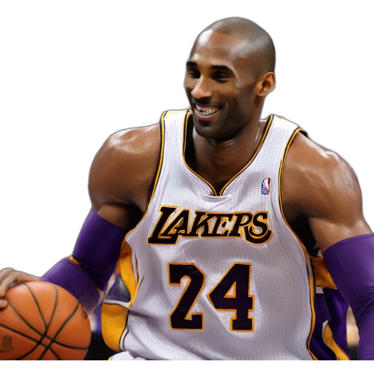 Kobe Bryant 24 dunking on Obama emoji