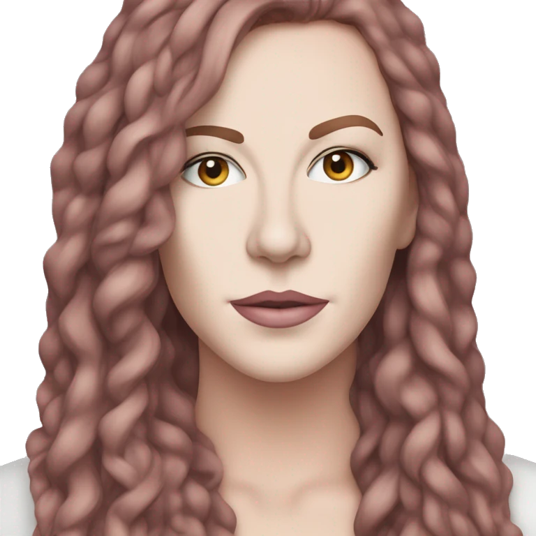 Chappell Roan, is an American singer and songwriter from Missouri. Working with collaborator Dan Nigro, the majority of her music is inspired by 1980s synth-pop red hair long emoji