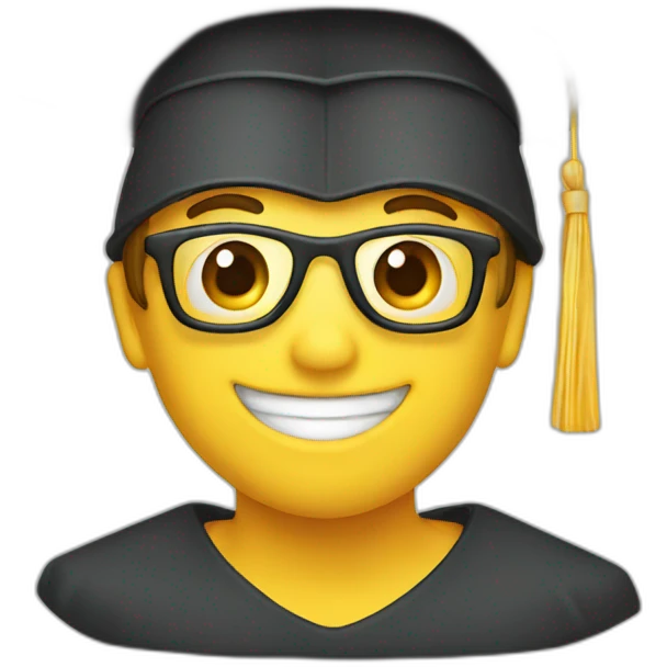 graduation cap emoji