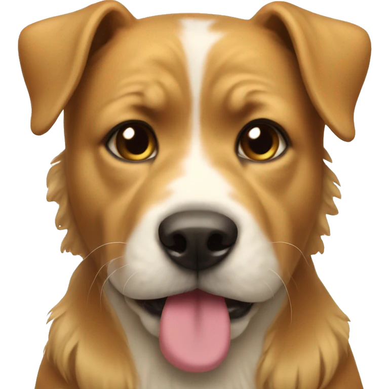 dog wearing a bow emoji