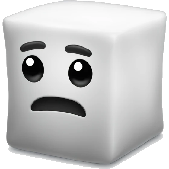 cube sugar emoji