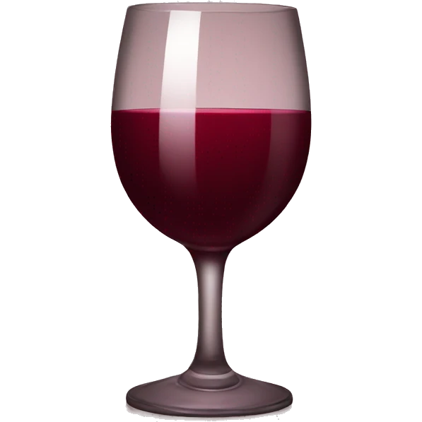 Wine red emoji