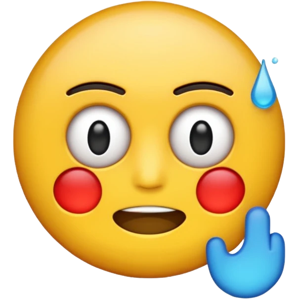 A emoji that simply says the text Blame Deo emoji
