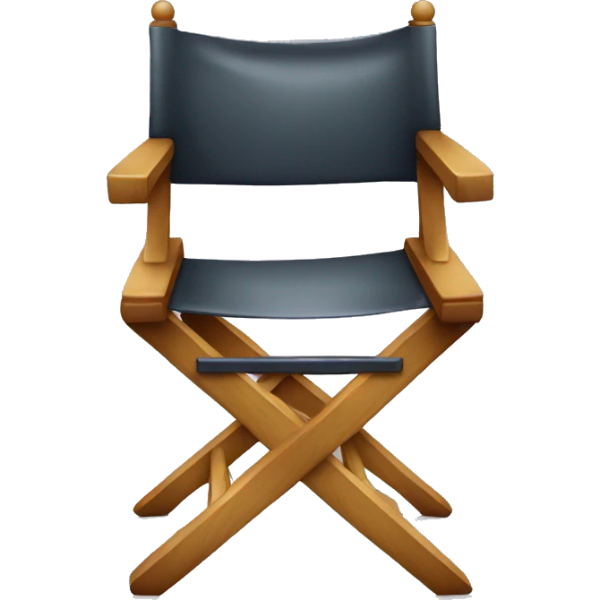 director's chair emoji