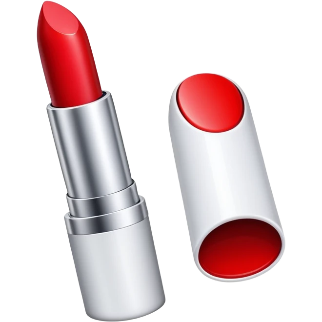 open lipstick emoji
