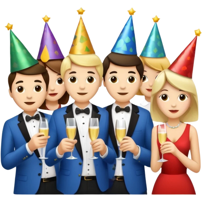 Social event or meeting emoji
