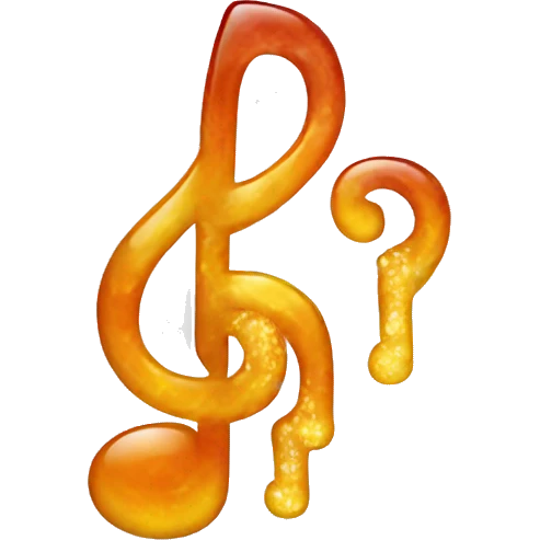 jelly music note emoji
