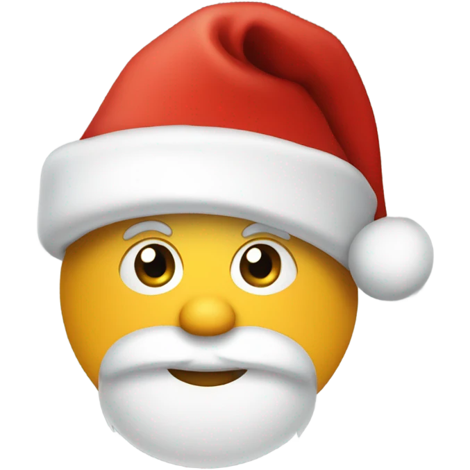 Santa hat emoji