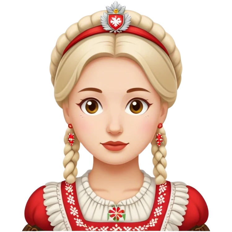 polish patriot woman poland emoji