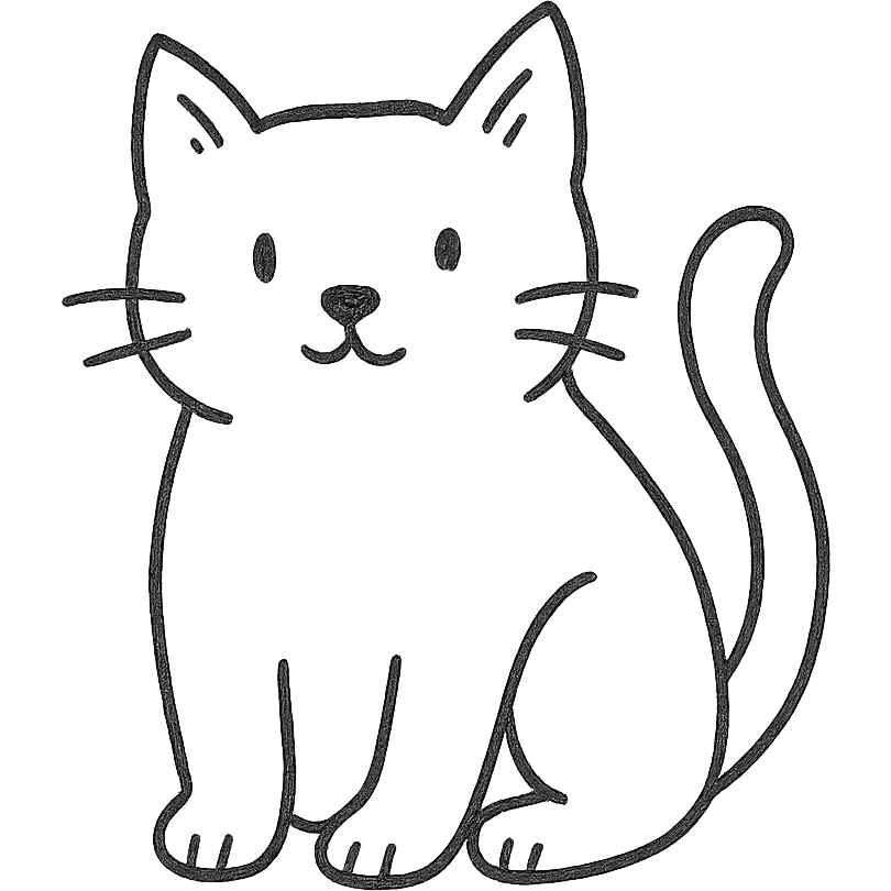 white cat emoji