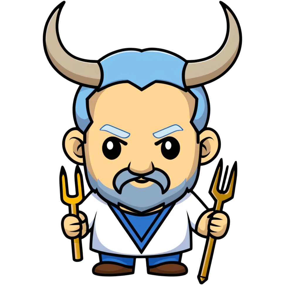 Netanyahu as satan emoji