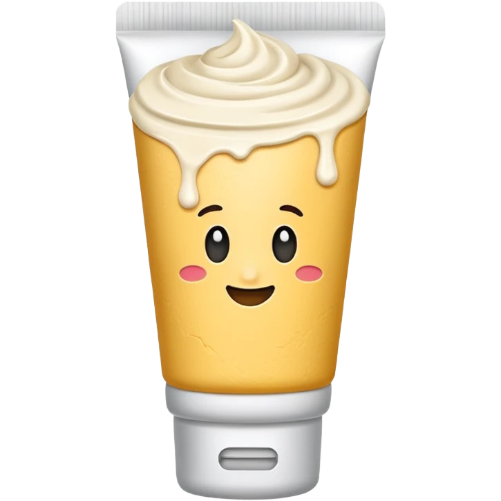 paper cream squeezer emoji