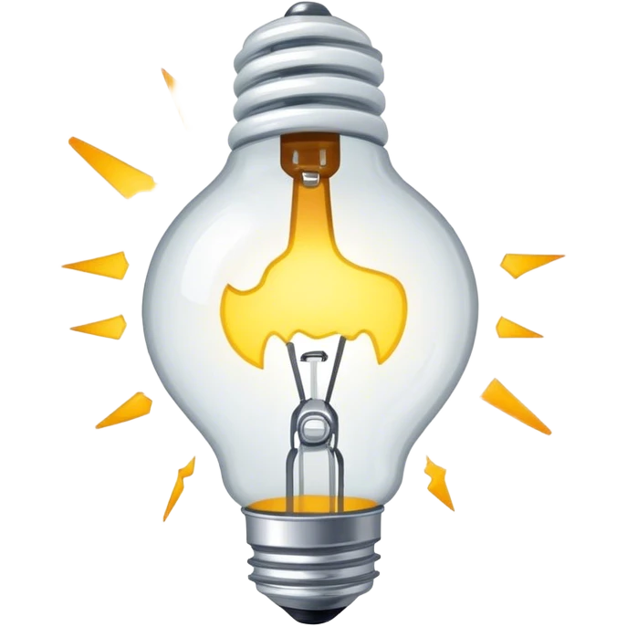 light bulb off emoji
