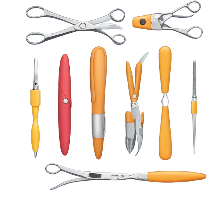 manicure tools for nails emoji