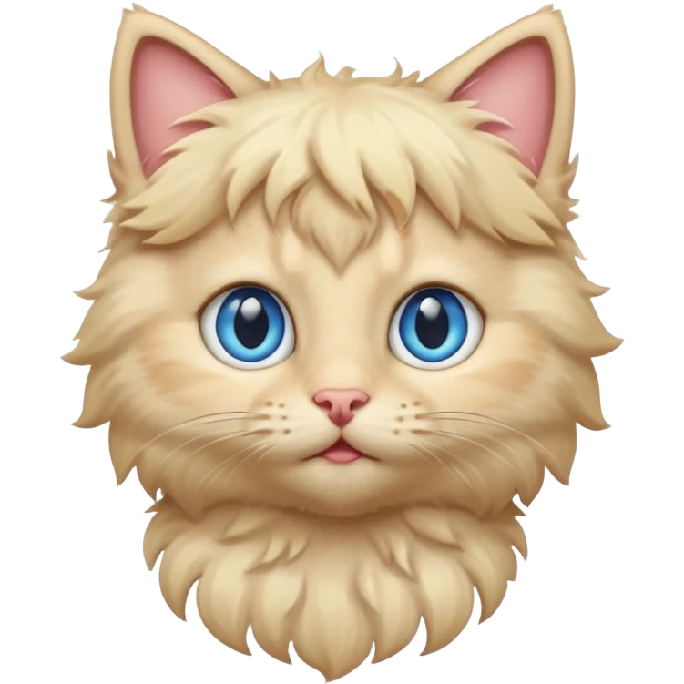 blonde kitten emoji