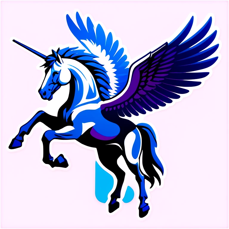 Men Pegasus  emoji