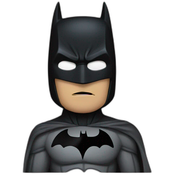 Dark batman emoji