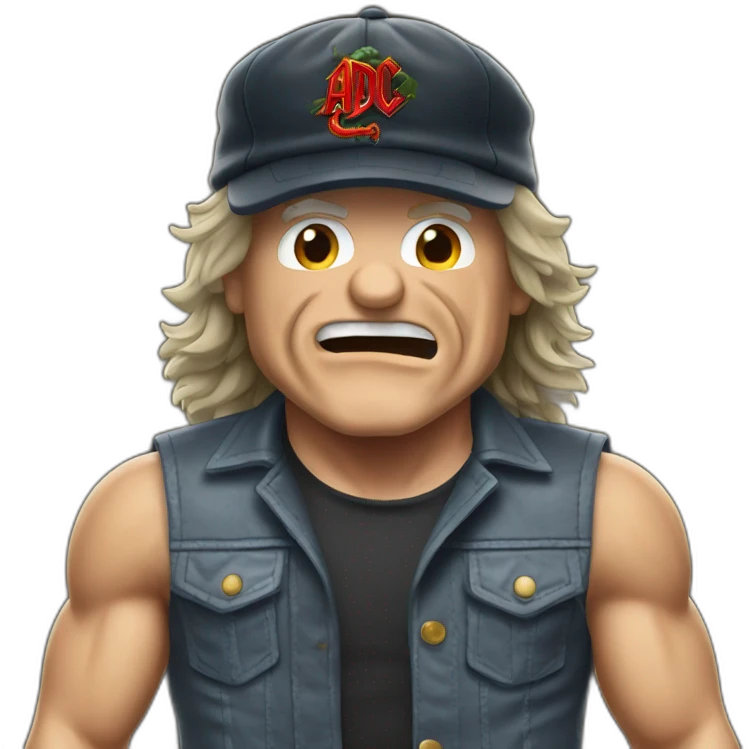 Brian johnson acdc emoji