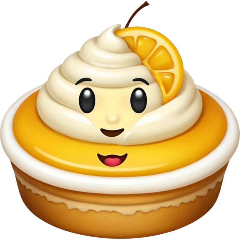 Emoji pervertita con panna in bocca emoji
