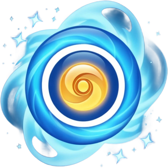 magic blast blue emoji