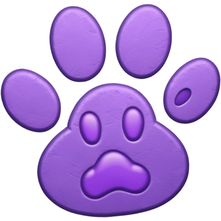 purple-cat-pawprint emoji